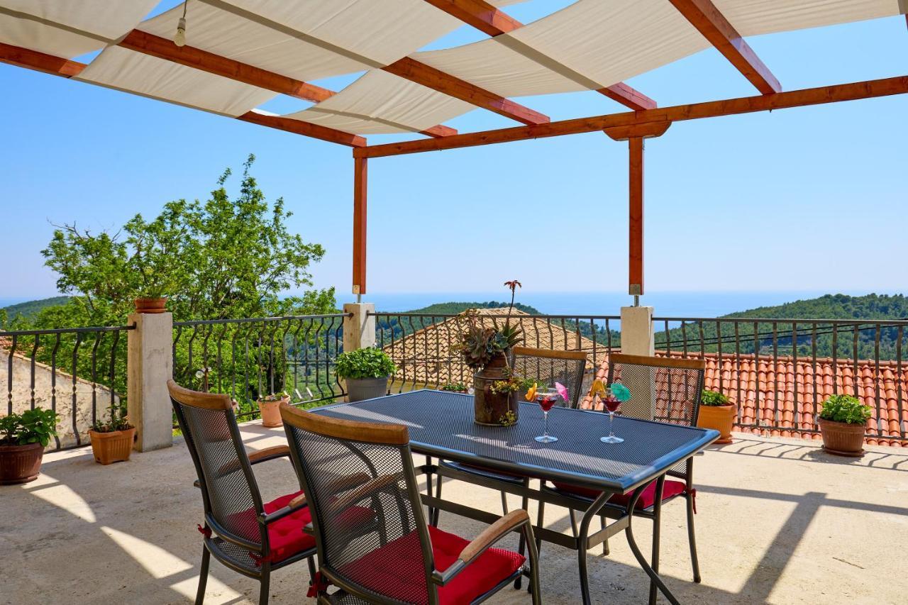 Stone House Biskup Apartment Babino Polje Luaran gambar